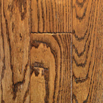 Handscraped Oak Saddle Hardwood